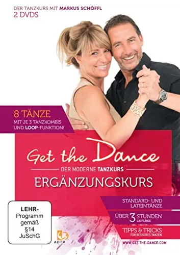 Get the Dance - Ergänzungskurs - Filme, Freigegeben ohne Altersbeschränkung, ideal für Tanzliebhaber und Einsteiger, um ihre Fähigkeiten zu verbessern.