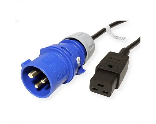 Bachmann Kabel Stecker IEC60309-Blau 16A 3m - Sonstige Kabel & Adapter, ideal für Camping und mobile Anwendungen mit robustem CEE-Stecker und 3 Meter Länge für flexible Einsatzmöglichkeiten.