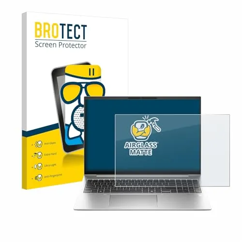 BROTECT Entspiegelungs Schutzglas für HP EliteBook 860 G11 - Schutzfolie für HP EliteBook 860 G11, extrem kratzfest (9H) und ultraleicht, mit Anti-Reflex und Anti-Fingerprint für klare Sicht ohne Störungen.