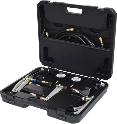 KS TOOLS Kraftstoff Niederdruck-Diagnose-Satz 14-tlg. - Umfassendes Diagnose-Set für Niederdruck-Kraftstoffsysteme, ideal für präzise Fehlersuche in Werkstätten und für Hobbymechaniker.