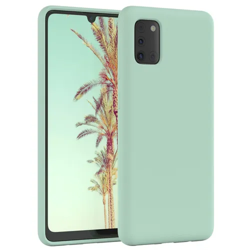 Für Samsung Galaxy A31 Handyhülle Soft Silikon Case Schutz Hülle Cover Mint Grün