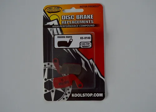 Kool Stop Disc Bremsbelag D140 für Magura Marta/Marta SL - Hochwertige Sintermetall-Bremsbeläge für optimale Bremsleistung und Langlebigkeit, ideal für Sport- und Freizeitradler.