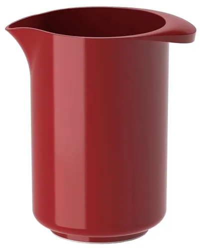 ROSTI Messbecher Rührbecher Classic rot 1,25l - Vielseitiger Rührbecher aus hochwertigem Durostima®-Kunststoff mit 1,25 Litern Fassungsvermögen. Ideal zum Rühren, Mixen und Portionieren. Spülmaschinen- und mikrowellengeeignet für einfachen Einsatz in der Küche.