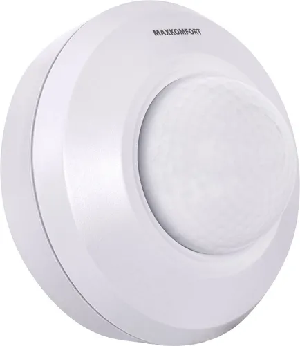 FIBE Bewegungsmelder für Aussenbereich 360° Infrarot - Infrarot-Bewegungsmelder mit 360° Erfassungswinkel und bis zu 20m Reichweite. Lichtempfindlichkeit und Zeiteinstellung für optimale Anpassung an Ihre Bedürfnisse.