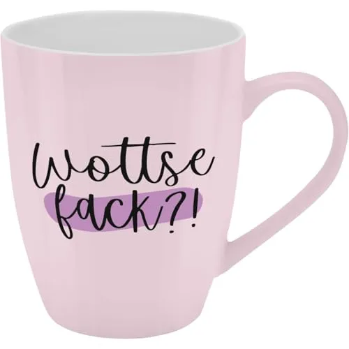 TASSE BECHER WOTTSE FACK?! 350 ML VON SHEEPWORLD NEU OVP