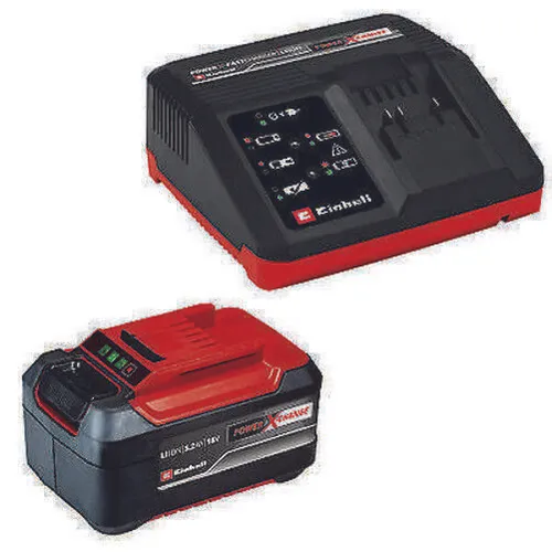 Einhell Power X-Change PXC-Starter-Kit 5,2Ah 4A Fastcharger