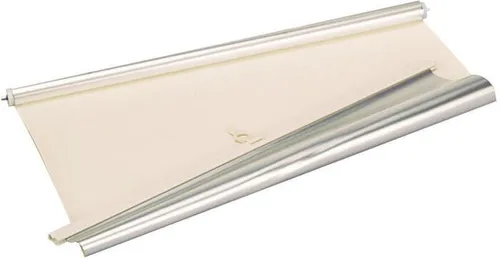 Remis REMIsun Springrollo 1420x700mm, creme/silber - Rollos für effektiven Sonnenschutz, individuell anpassbar und perfekt für alle Fenstertypen. Verdunkelt zuverlässig für Tag und Nacht.