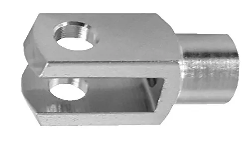 Stück Gabelkopf 4x8 - M4 ohne Bolzen DIN71751 verzinkt 10