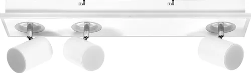 Ledvance LED Deckenleuchte Decor Spot Mars Weiß 41W - Deckenleuchte mit 3 schwenkbaren Spots, 4440lm in warmweiß (3000K) für vielseitige Innenraumanwendungen. Hochwertiges Gehäuse und einfache Montage, ideal für Wohnzimmer und Flure.