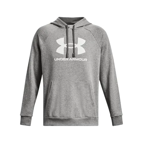 Under Armour Herren Rival Fleece Big Logo HD Kapuzenpullover - Herren-Sweatshirts, bequemer und warmer Kapuzenpullover mit loser Passform für optimalen Tragekomfort