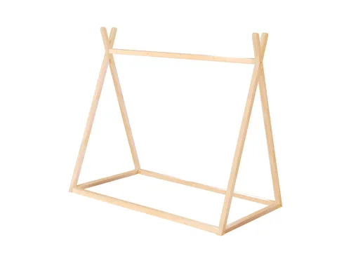 Roba Tipibett Montessori - Hochwertiges Kinderbett aus Bambus-Massivholz, ideal für eine nachhaltige und gemütliche Schlafumgebung. Maße: B: 80 cm, H: 128 cm. Leichte Montage und Roba Markenqualität.