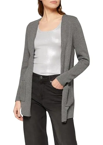 s.Oliver Lange Strickjacke mit Rippbündchen