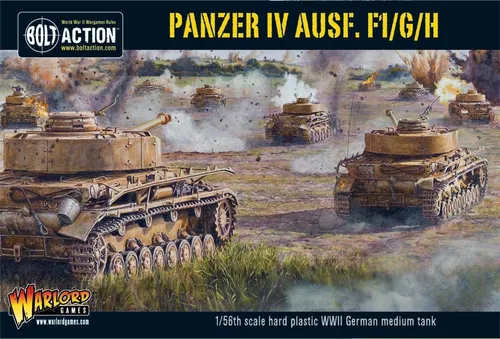 Panzer IV Ausf. F1/G/H Medium Tank, Deutschland, Bolt Action WW2, Warlord Games