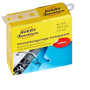 AVERY 500 Zweckform Lochverstärker transparent von Avery Zweckform