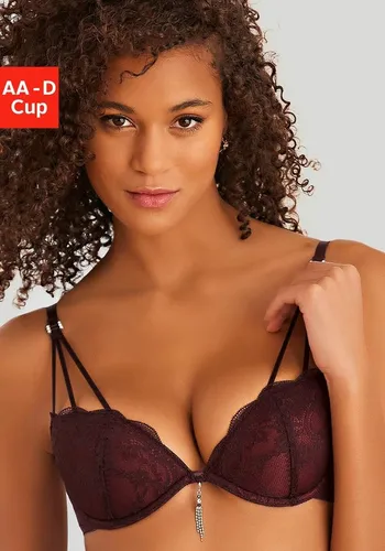 LASCANA Push-up-BH mit Glitzeraccessoire von LASCANA