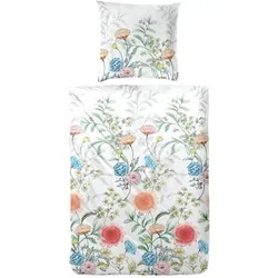 Primera Bettwäsche Mako-Satin Gartenparty, 2-teilig