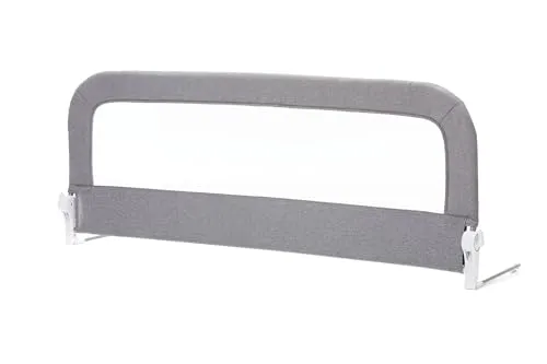 Fillikid Bettschutzgitter Exclusiv 150 cm x 60 cm - Baby Bettgitter mit extra hohem Fallschutz, klappbar für einfache Nutzung und ideal für Reisen. Sicherer Halt durch rutschfeste Halterung und Netzwand für freie Sicht.