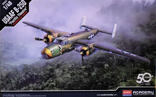 Academy 12328 - 1/48 USAAF B-25D Pacific Theatre - Neu