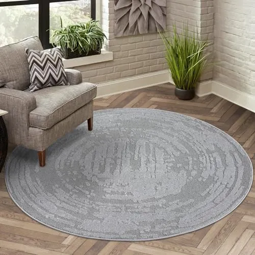 carpet city Teppich Kurzflor Grau von Carpet City