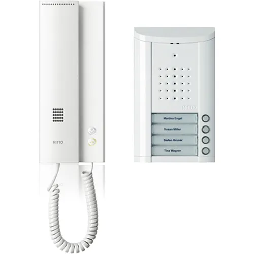 Schneider Electric 1841470 ENTRAVOX Komplettpaket 4WE - Haus-Alarmanlagen: All-in-One Lösung mit zwei Wechselschaltern in stilvollem Weißdesign für einfache Montage und zuverlässige Leistung.