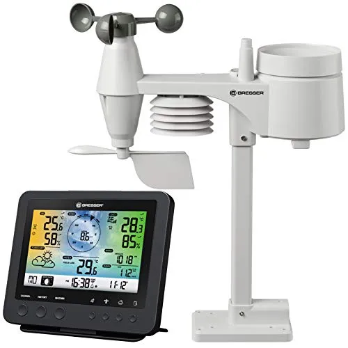 Bresser Wetterstation Funk 5-in-1 schwarz