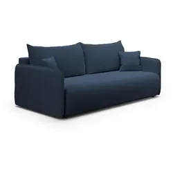 Furnisell Schlafsofa, Blau, Textil, 4-Sitzer, seitenverkehrt montierbar, 216x86x105 cm, Wohnzimmer, Sofas & Couches, Schlafsofas