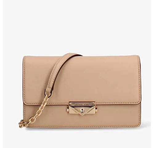 Michael Kors Cece Handtasche Damen Camel Combo - Damentaschen, elegante Schultertasche aus hochwertigem Leder in Braun, ideal für stilbewusste Damen.