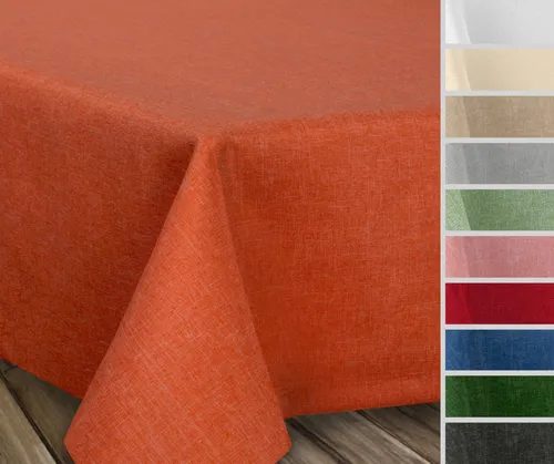 Bett- und Haushaltswäsche Orange von Beautex