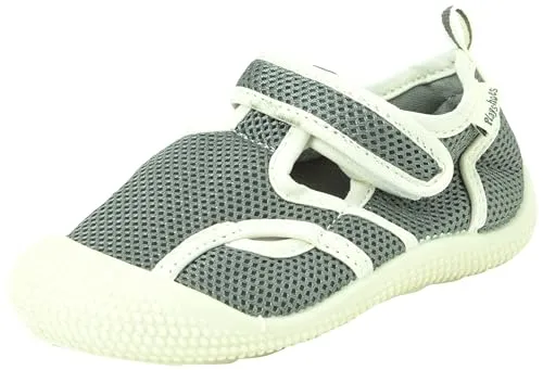 Playshoes Aquaschuhe Unisex Kinder Wassersportschuh, Anthrazit Mesh, 26/27 EU