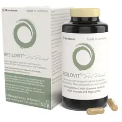 Resilovit® PrePeriod – PMS Kapseln mit Mönchspfeffer & Kurkuma