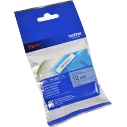 Brother P-Touch Band M-K531BZ  schwarz auf blau 12mm / 8m nicht laminiert
