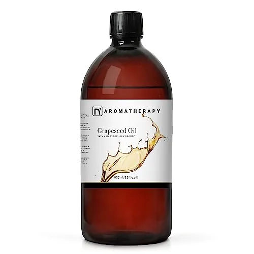 n2 Aromatherapy Traubenkernöl - 900 ml - für Kosmetik, Gesicht, Haare, Haut