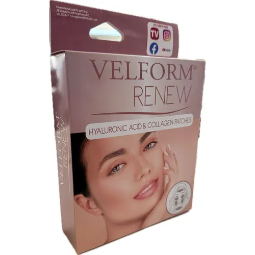 Velform Renew Patches: Anti-Falten Anti-Aging Booster 22-tlg. - Anti-Faltenprodukte, revitalisierende Patches für sichtbare Faltenreduzierung und jugendliches Hautbild.