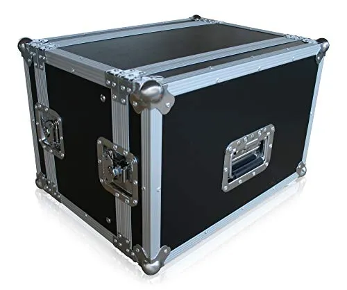 Effektrack 7HE 25cm tief Flightcase Effekt Rack 19