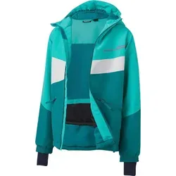 Crivit Kinder Skijacke Türkis/Grün 134-140 in grün von Juritex Import- Export GmbH