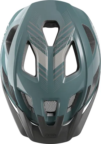 Fahrradhelm ABUS Aduro 3.0 glacier blue - Fahrradhelm für Stadt und Trekking mit erhöhtem Rundumschutz und komfortablem Sitz, ideal für sichere Fahrten in jeder Umgebung.