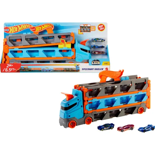 Hot Wheels Rennbahn Transporter (HGH33) von Mattel Hot Wheels