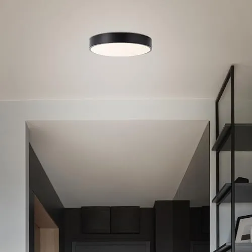 Lightbox Basic LED Deckenlampe | Moderne Deckenleuchte mit warmweißem Licht - Deckenleuchten - Energieeffiziente LED-Technologie mit 2400 Lumen für optimale Ausleuchtung und einladende Atmosphäre in jedem Raum.