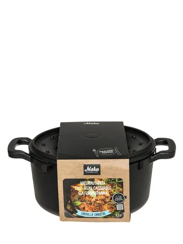 Gusseisen Dutch Oven 3,3 l mit Deckel