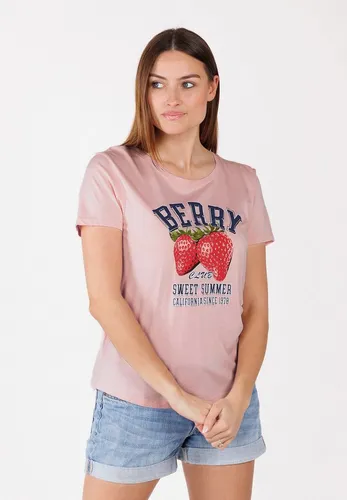 Key Largo T-Shirt WT BERRY round (1er) rosa S von KEY LARGO