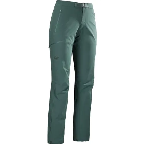 Odlo Damen Ascent Light Hose (Größe M, schwarz) - Wanderhose aus schnell trocknendem Stretchmaterial, angenehm leicht und wasserabweisend - perfekt für aktive Outdoor-Abenteuer.