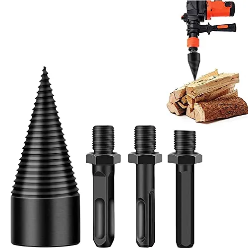 Effizienter Holzspalter, 45 mm – Hochwertiger Kohlenstoffstahl für lange Lebensdauer