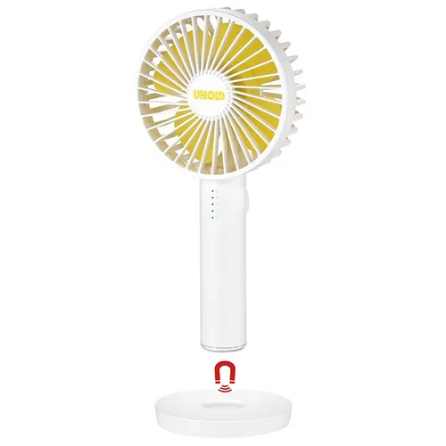 Unold Akku-Handventilator Breezy II weiß