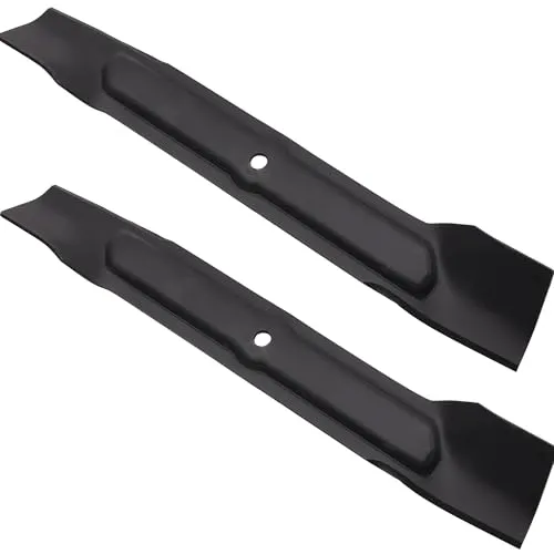 GartenExpress 2 X 32 cm Rasenmähermesser kompatibel mit Gardena PowerMax Li-40/32 / Li - 40/32 / 04100-20 Stahl (Härte 45 HRC)