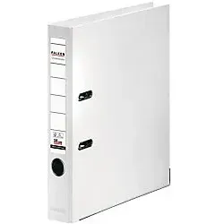 Falken Chromocolor Ordner Schmal DIN A4 50 mm Weiß 2 Ringe 11285996 Kunststoff