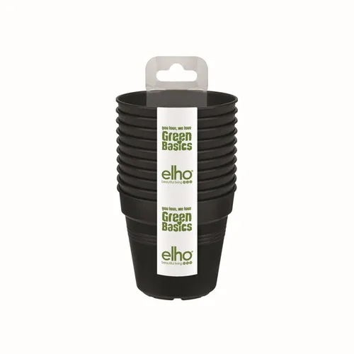 Elho Anzuchttopf Green Basics schwarz Ø 7,5cm in schwarz von Elho