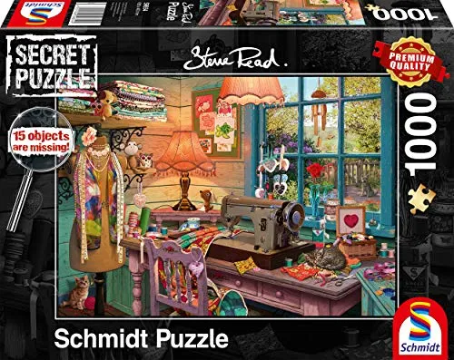 Schmidt Spiele 59654 Secret Puzzles - 1000 Teile Puzzle
