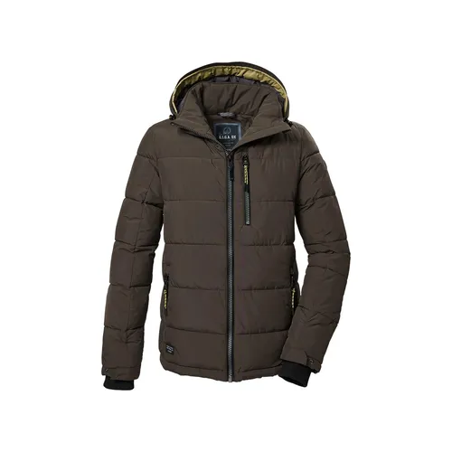 killtec GW 27 Herren Jacke, Größe: XL - Winterjacke in Daunenoptik, wasserabweisend (8.000 mm), atmungsaktiv und winddicht. Mit abzippbarer Kapuze und regulierbarem Saum für optimalen Tragekomfort.