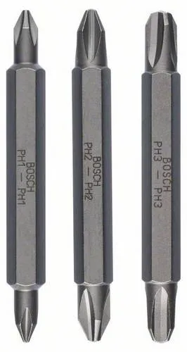 Bosch Accessories 2607001748 Doppelklingen-Set PH 1, PH 2, PH 3 3St.
