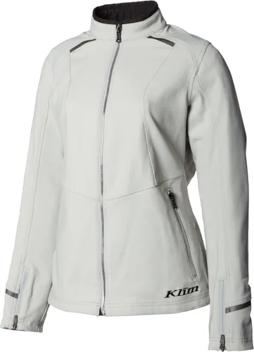 Klim Marrakesh Damen Motorrad Textiljacke, grau, Größe L von Klim